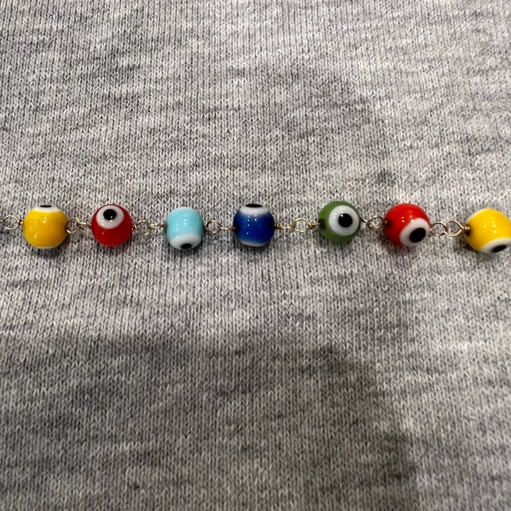 14k Evil Eye bracelet
